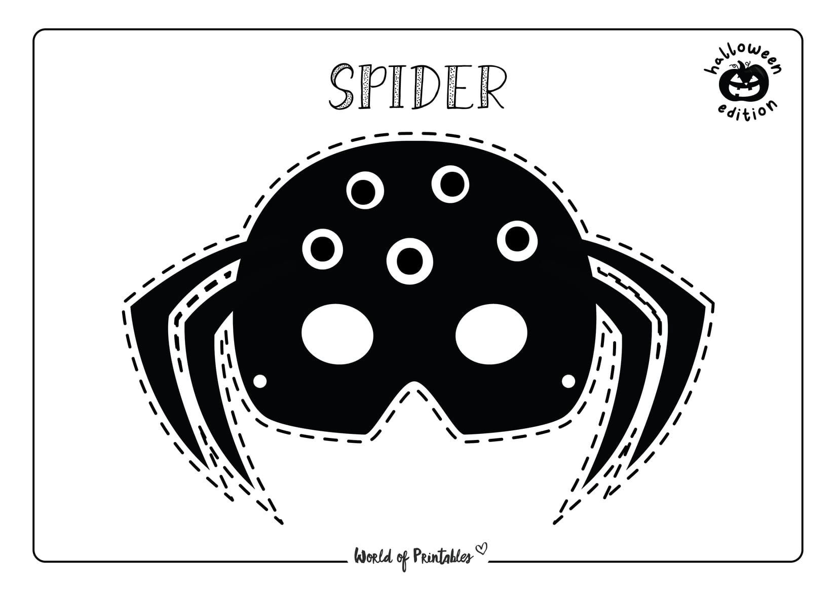 Halloween Mask Printables World Of Printables