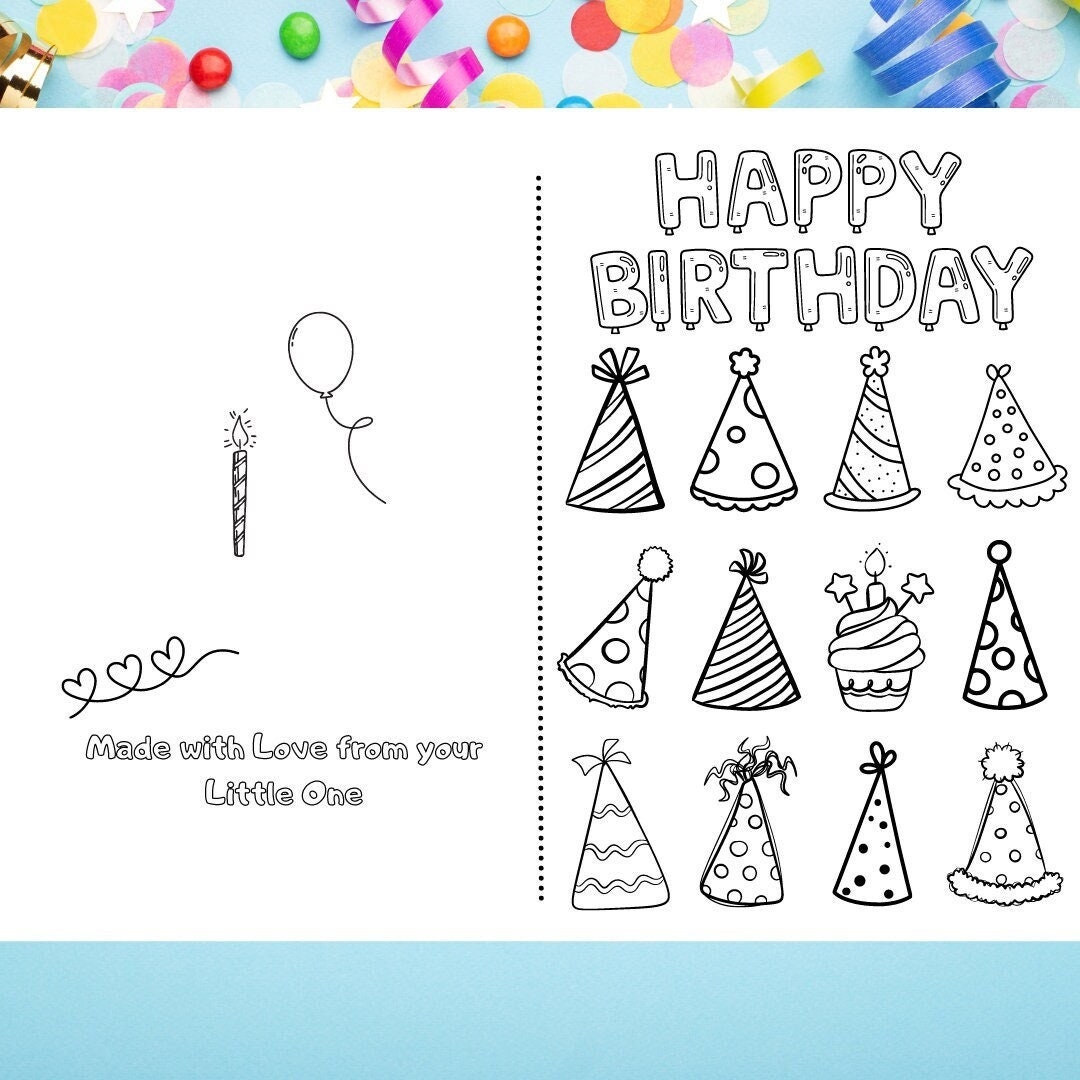 Birthday Card Templates Free Printable Birthday Card Templates Free Printable
