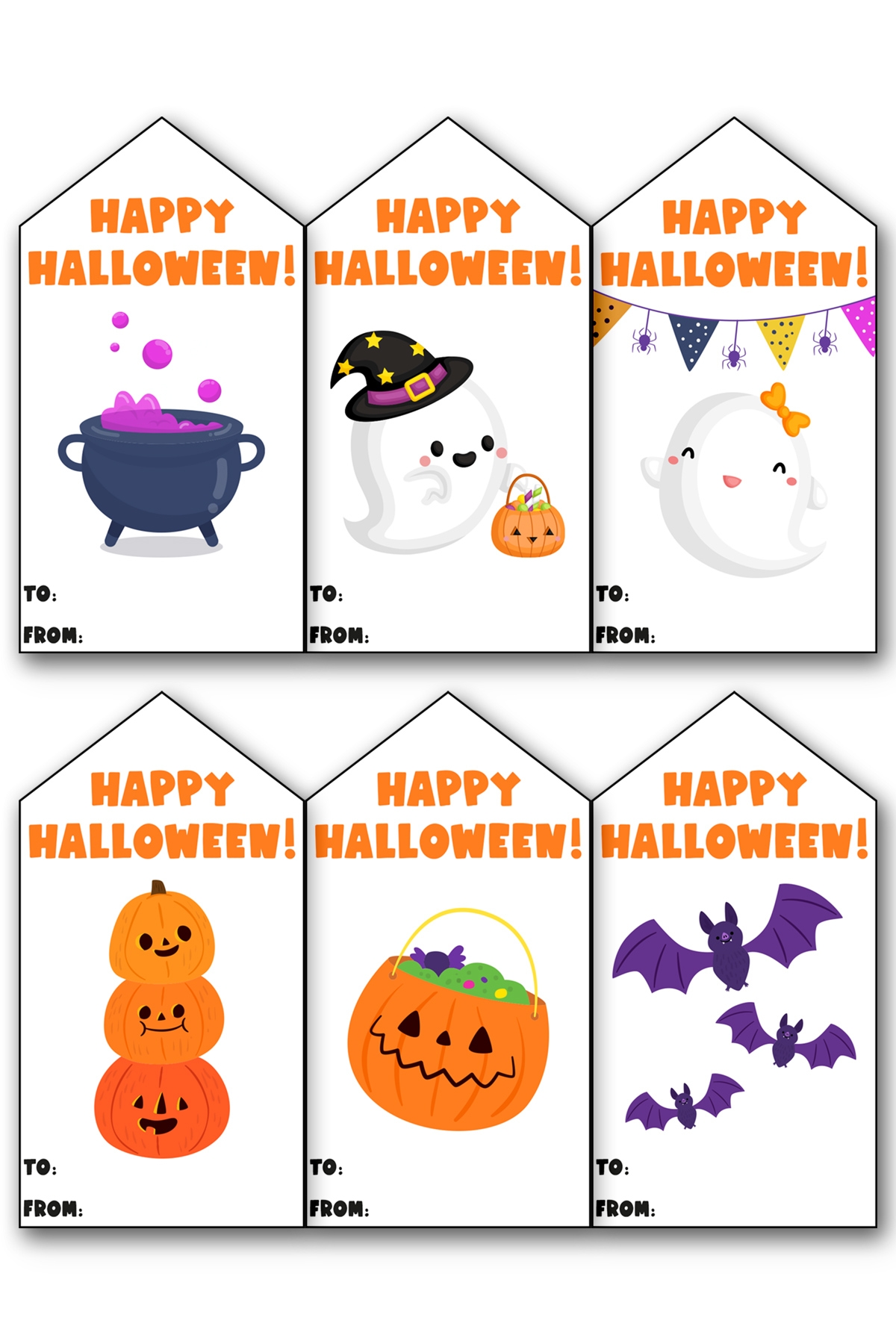 Template Free Printable Halloween Gift Tags