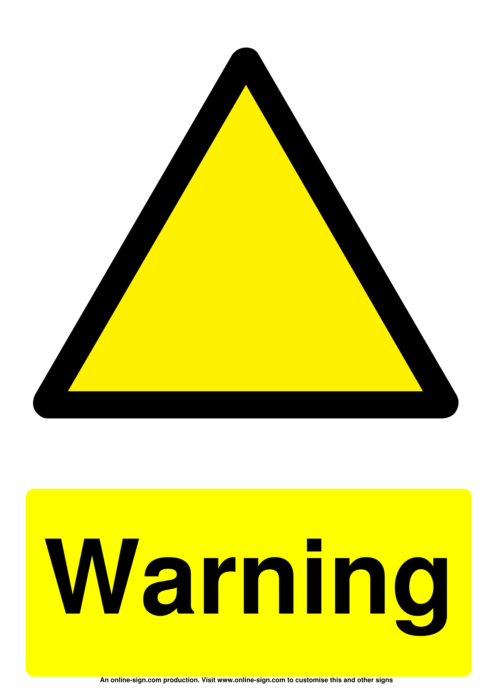 Health And Safety Signs Poster Template