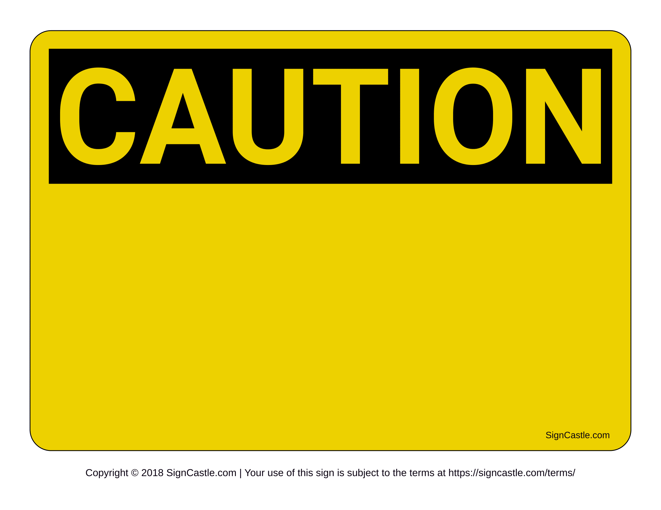 Health And Safety Signs Poster Template