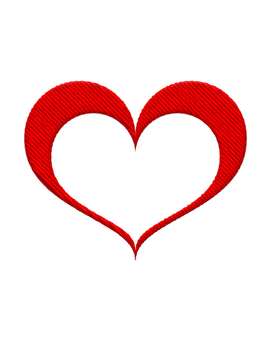 3d Heart Template Printable Free 3d Heart Template Printable Free