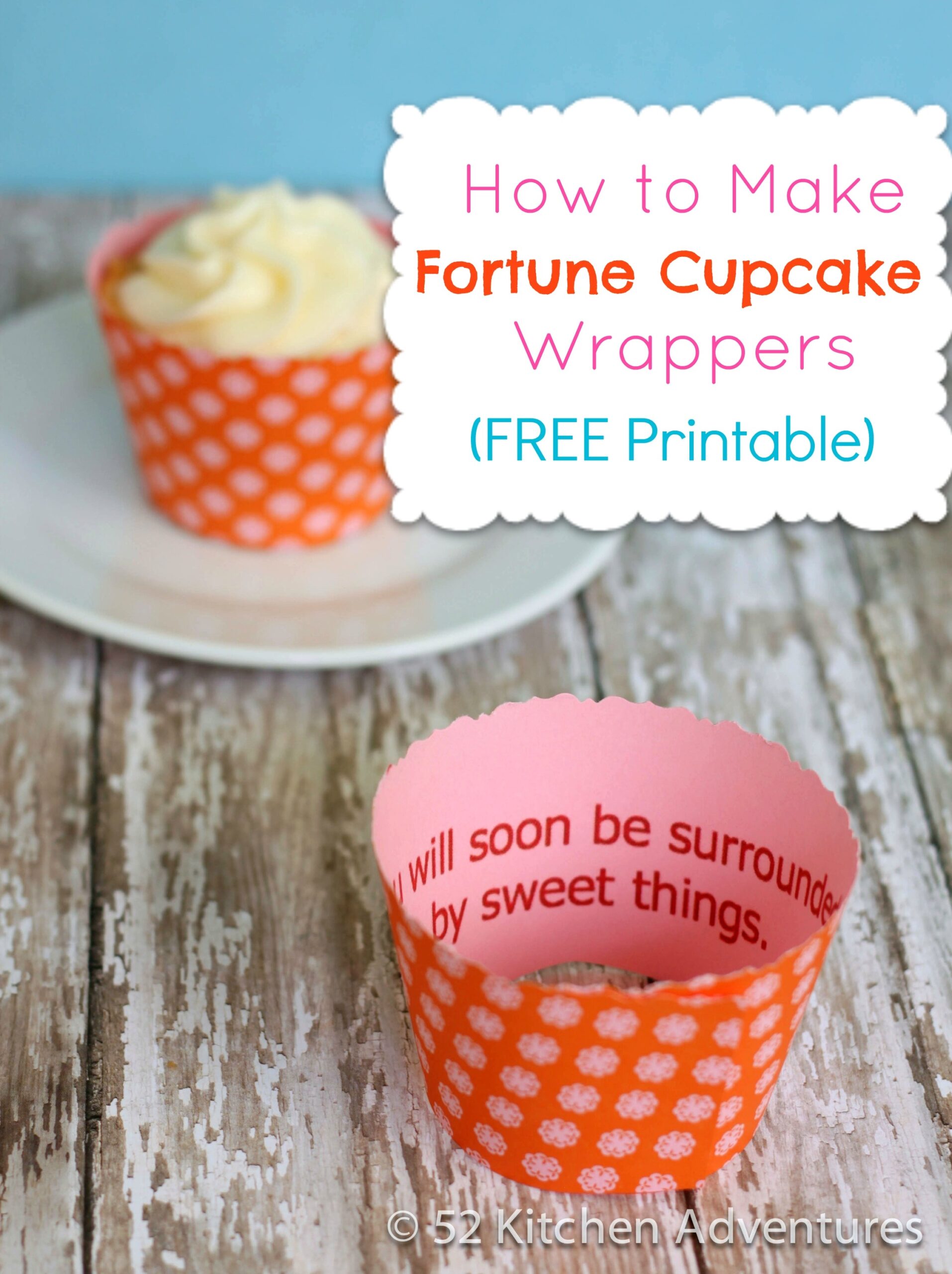How To Make Fortune Cupcakes Free Printable How To Make Fortune Cupcakes Free Printable