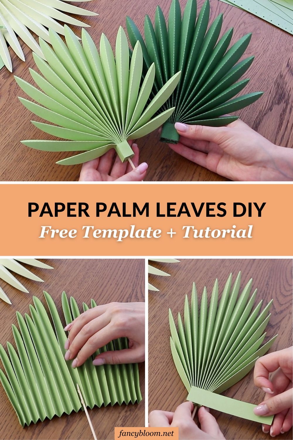 Free Printable Palm Leaf Template