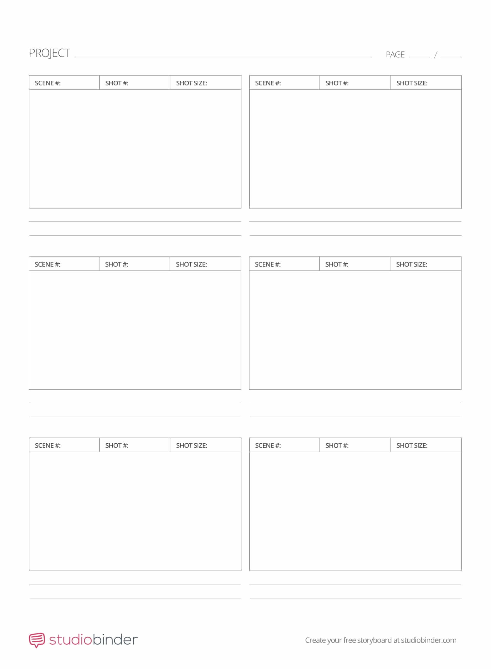 How To Use A Storyboard Template Guide U0026 Free Download