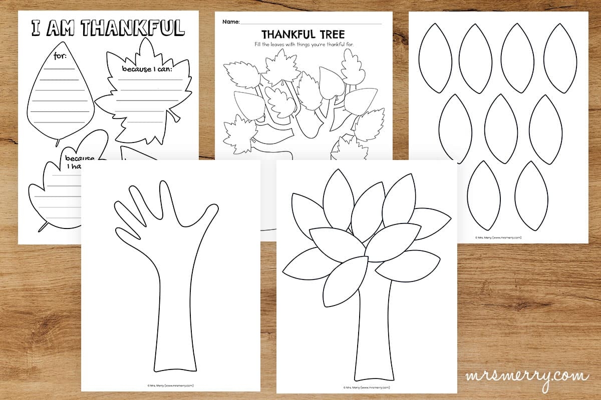I Am Thankful Worksheet U0026 Gratitude Tree Printables Mrs Merry I Am Thankful Worksheet U0026 Gratitude Tree Printables Mrs Merry