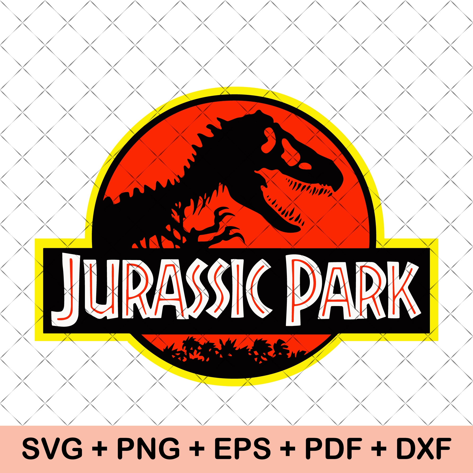 Printable Jurassic Park Badge Template Free