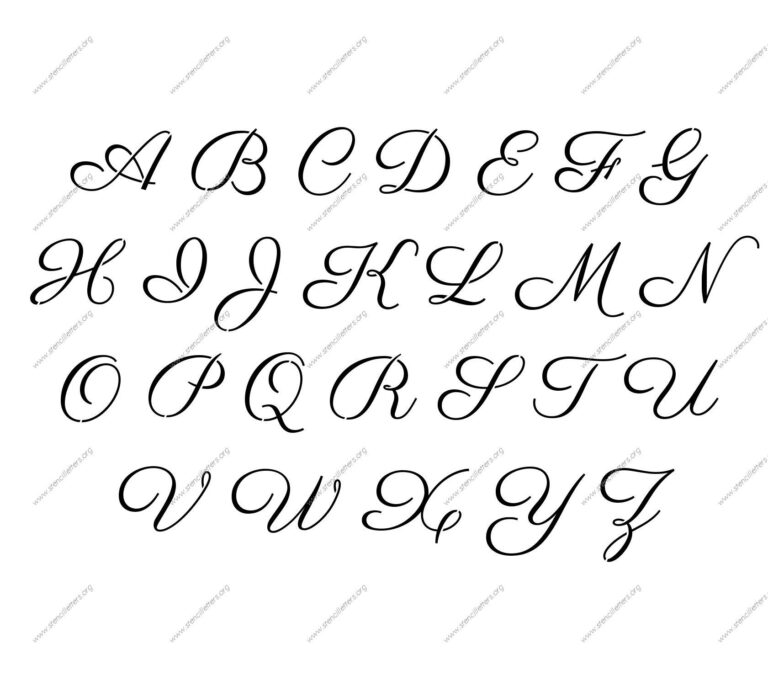 Large Font Templates 10 Free PDF Printables Printablee Worksheets Library