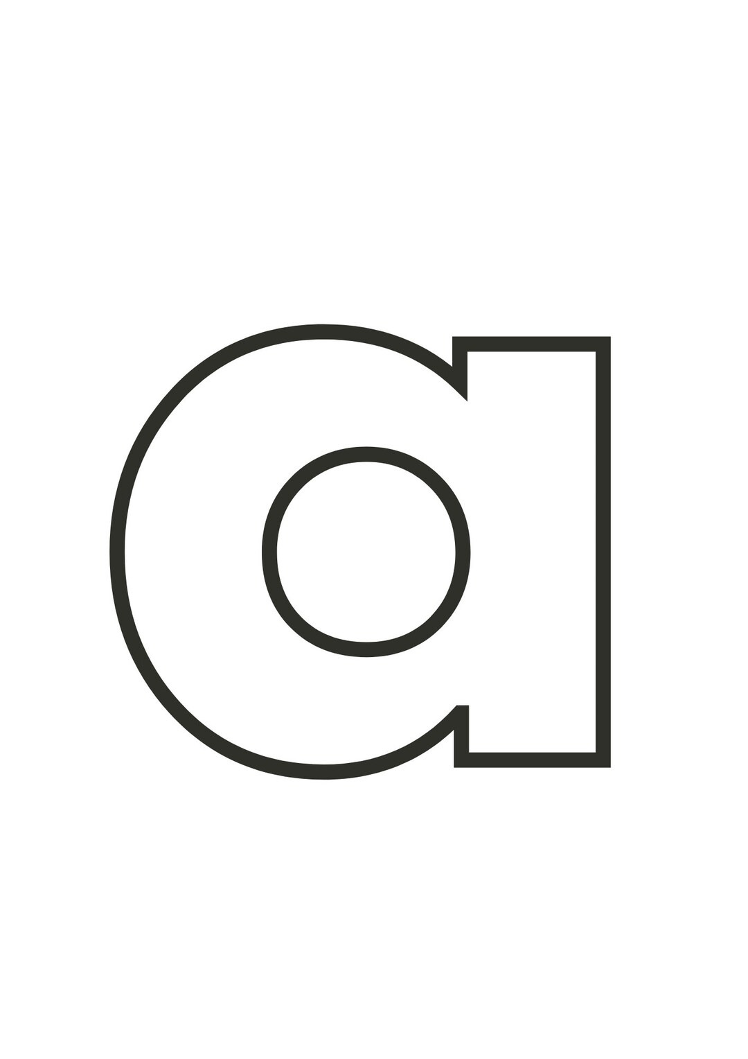 Large Printable Alphabet Letters For Classroom Lowercase Letters 