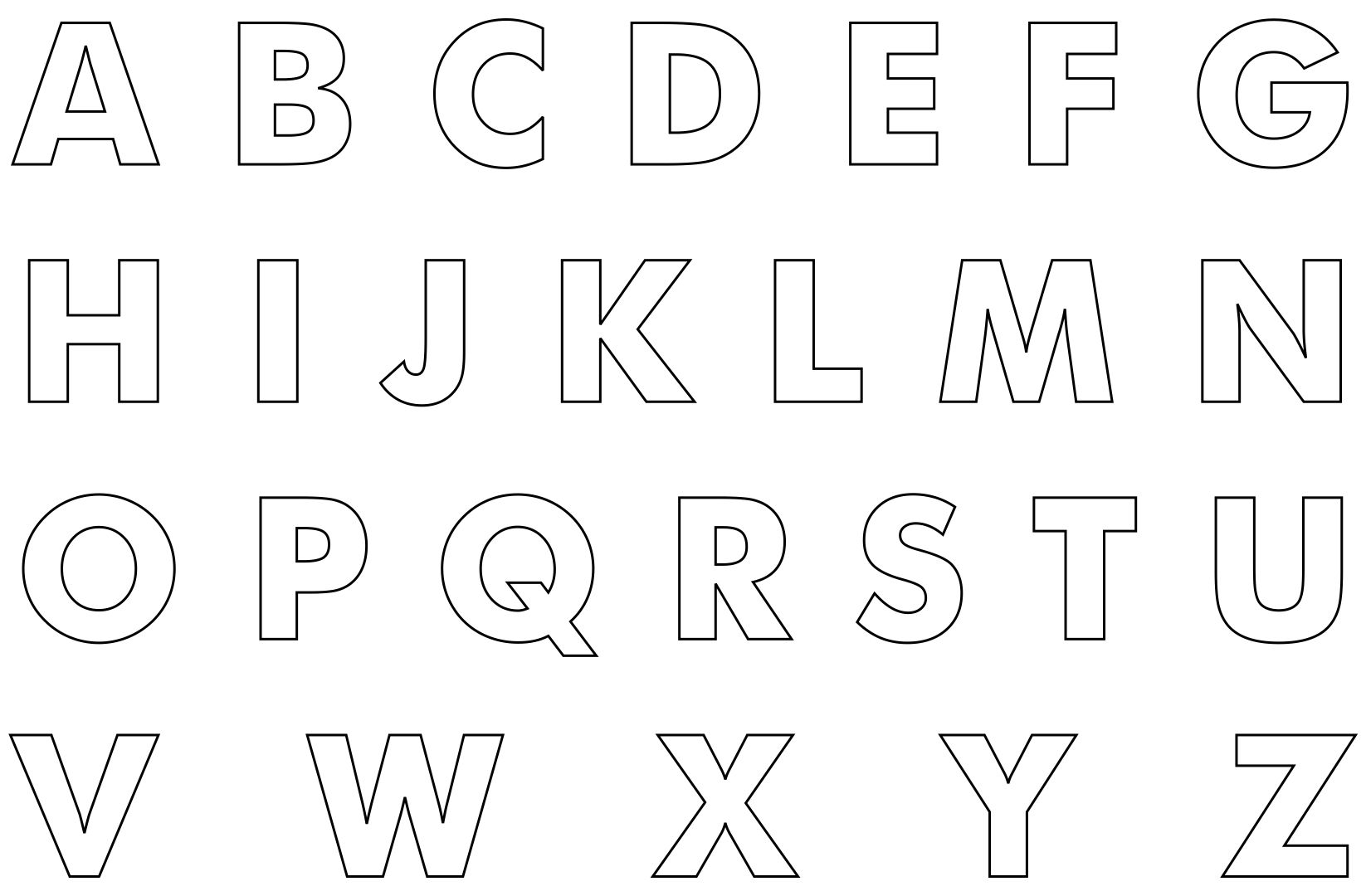 Printable Letter Templates Free