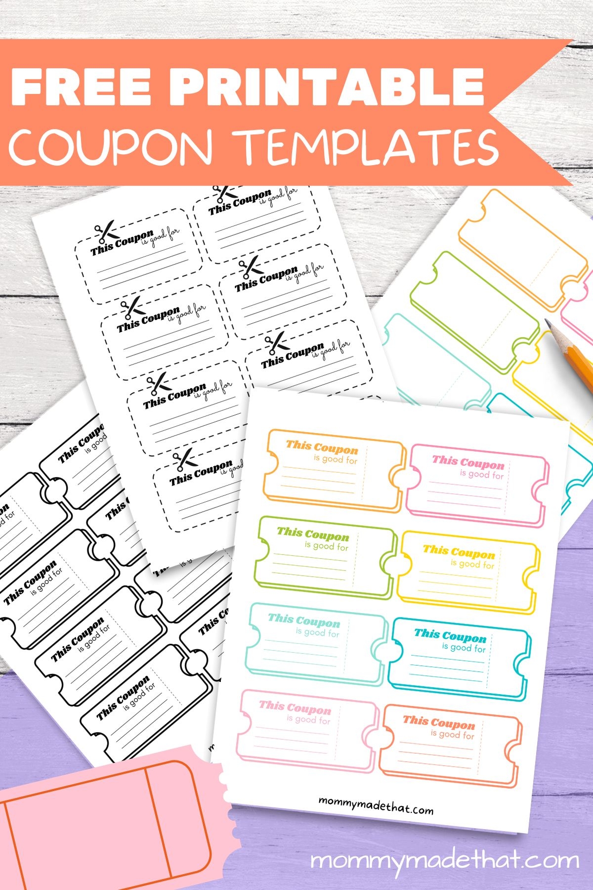 Free Printable Pdf Blank Coupon Template