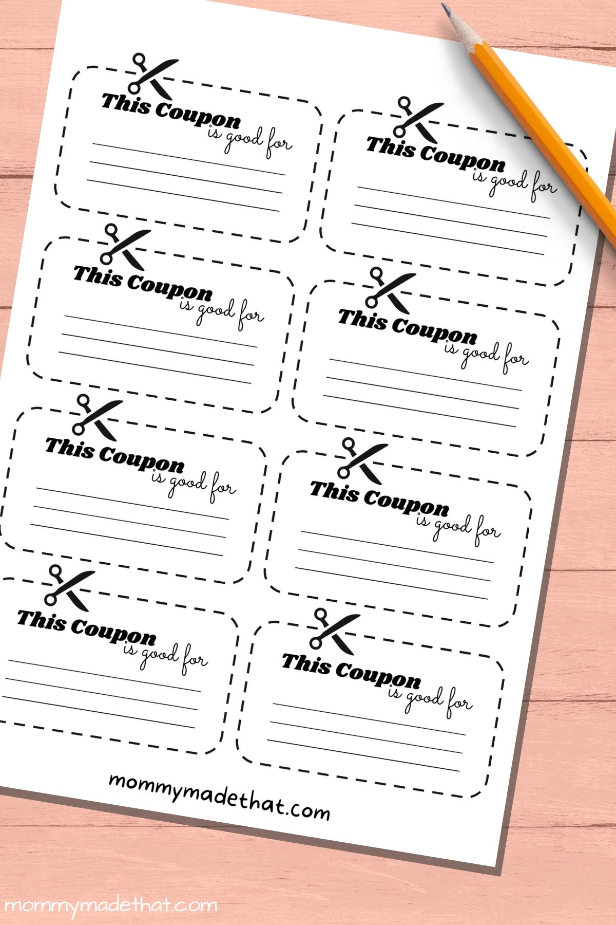 Coupon Templates Free Printable