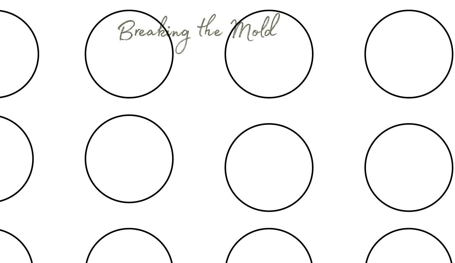 Macaron Template 2 Inch Etsy