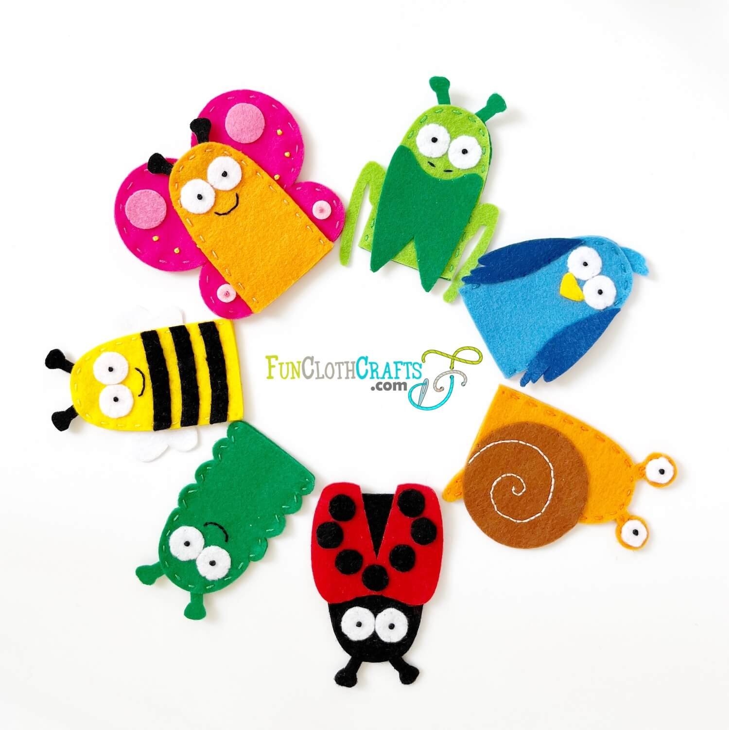 Free Printable Bee Finger Puppet Template