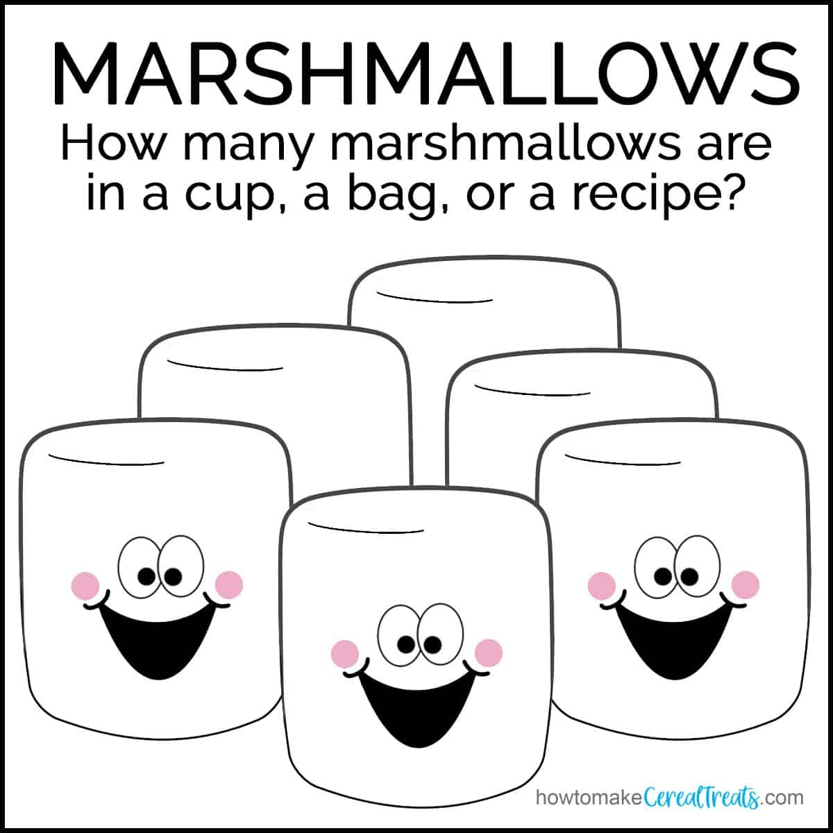 Free Printable Marshmallow Template