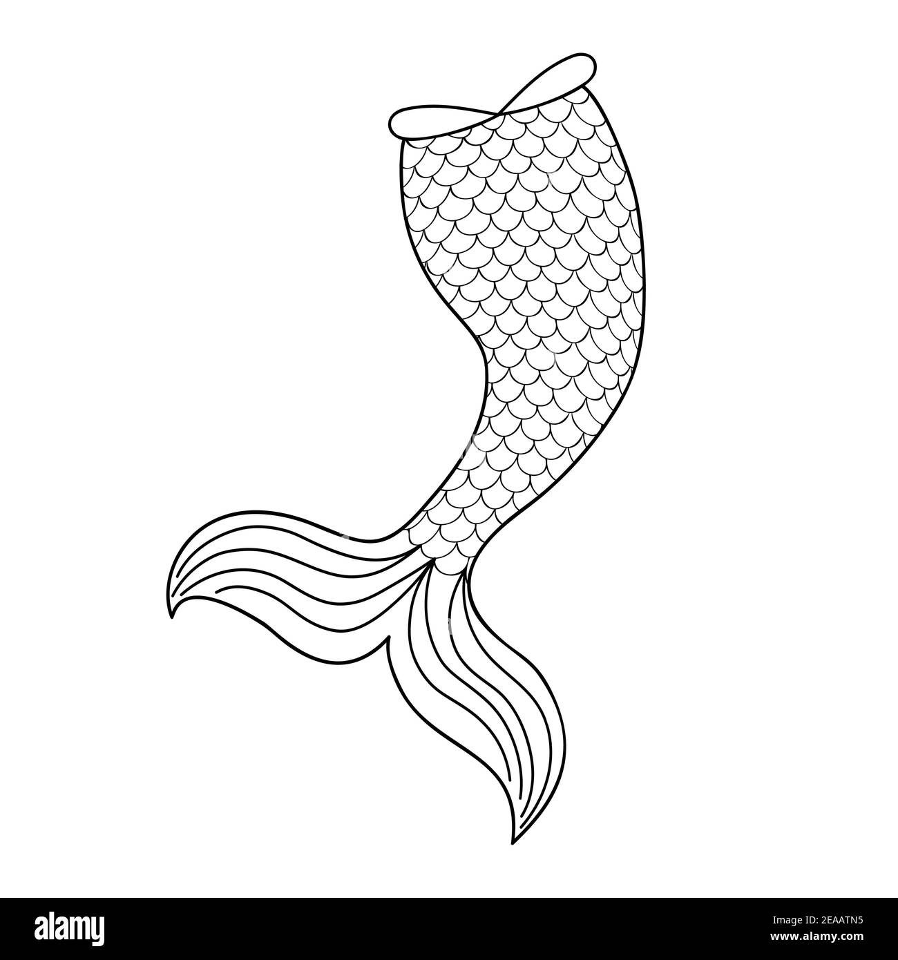 Mermaid Tail Cut Out Stock Images U0026 Pictures Alamy