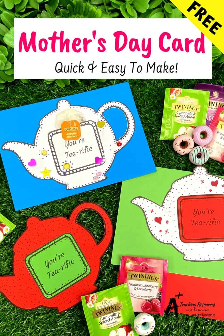 Mothers Day Teapot Card FREE TEMPLATE A Plus Teaching Resources Mothers Day Teapot Card FREE TEMPLATE A Plus Teaching Resources