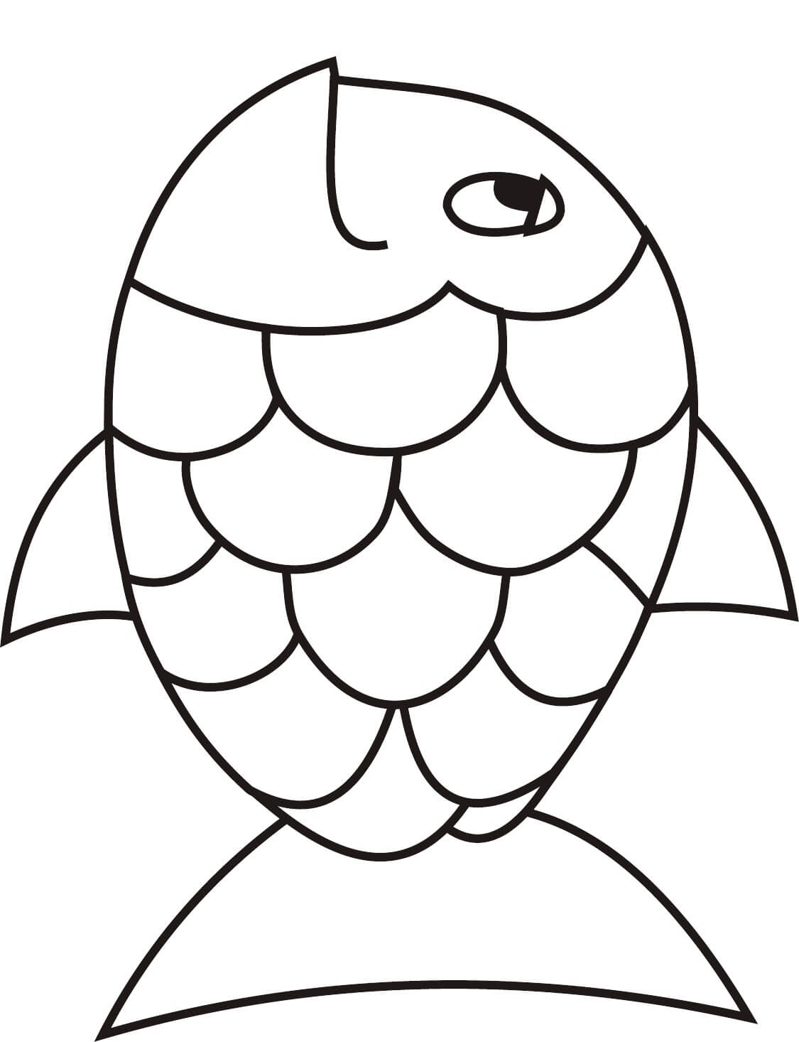 Nice Rainbow Fish Coloring Page Download Print Or Color Online For Free