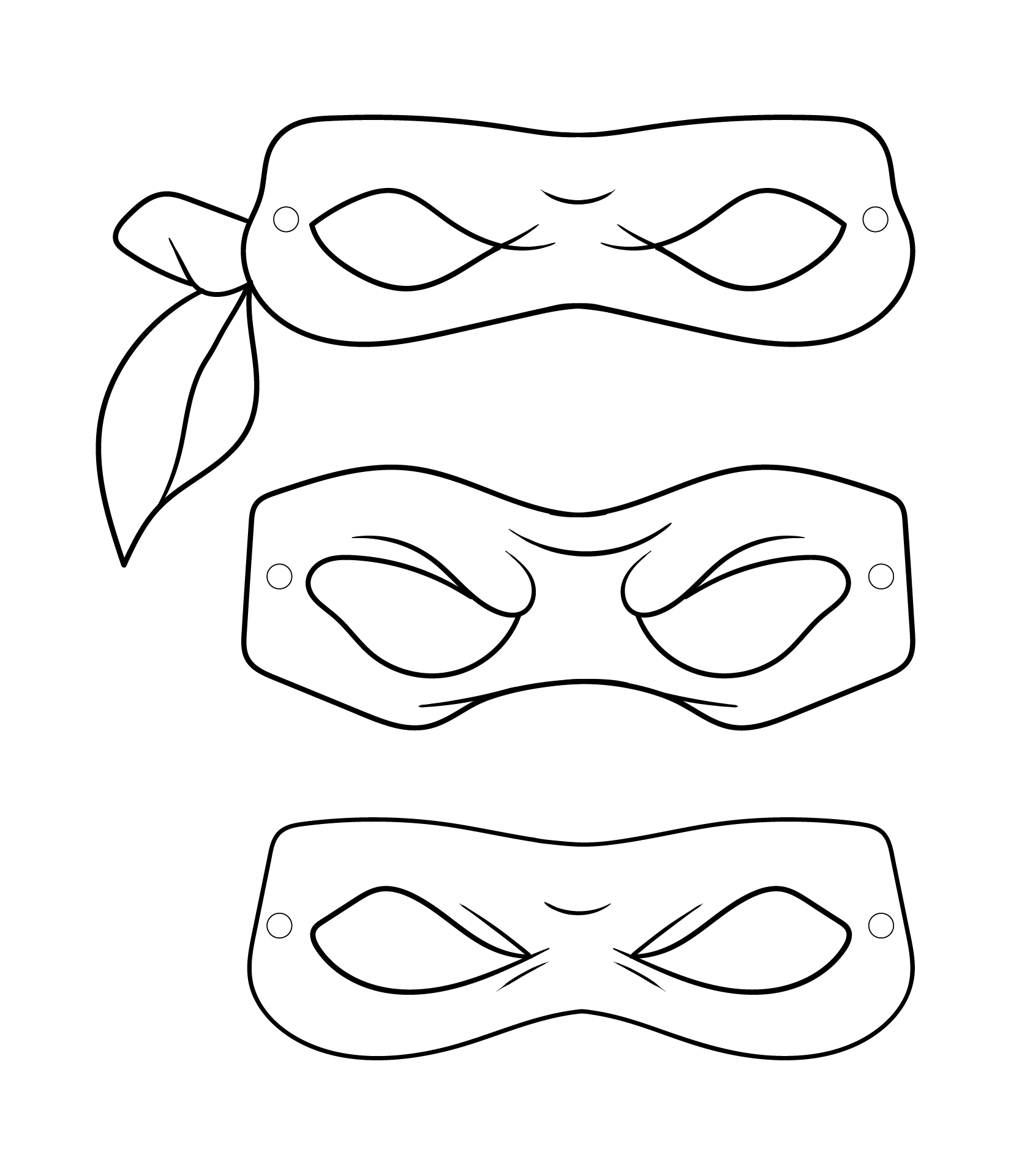 Ninja Turtle Template 12 Free PDF Printables Printablee