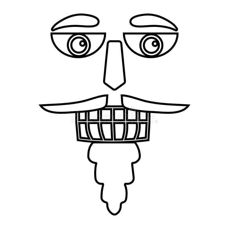 Nutcracker Face Stock Illustrations 453 Nutcracker Face Stock 