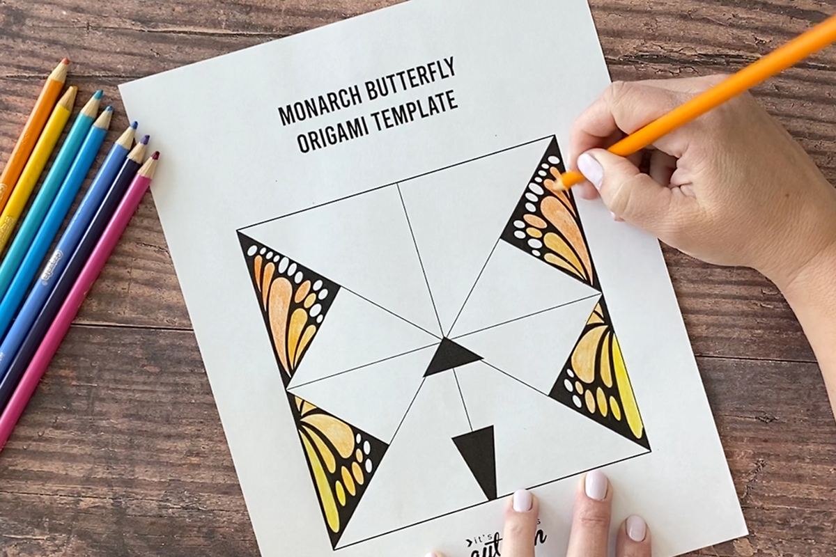 Origami Butterfly Printable Templates It s Always Autumn Origami Butterfly Printable Templates It s Always Autumn