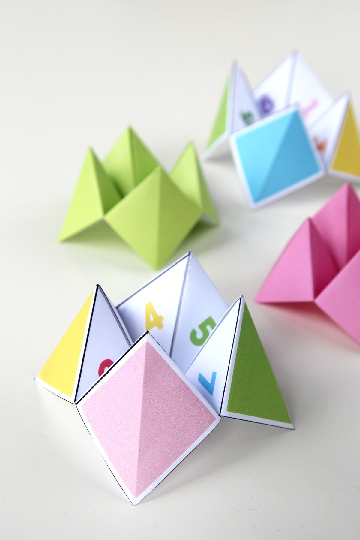 Origami Fortune Teller Free Printable Gathering Beauty