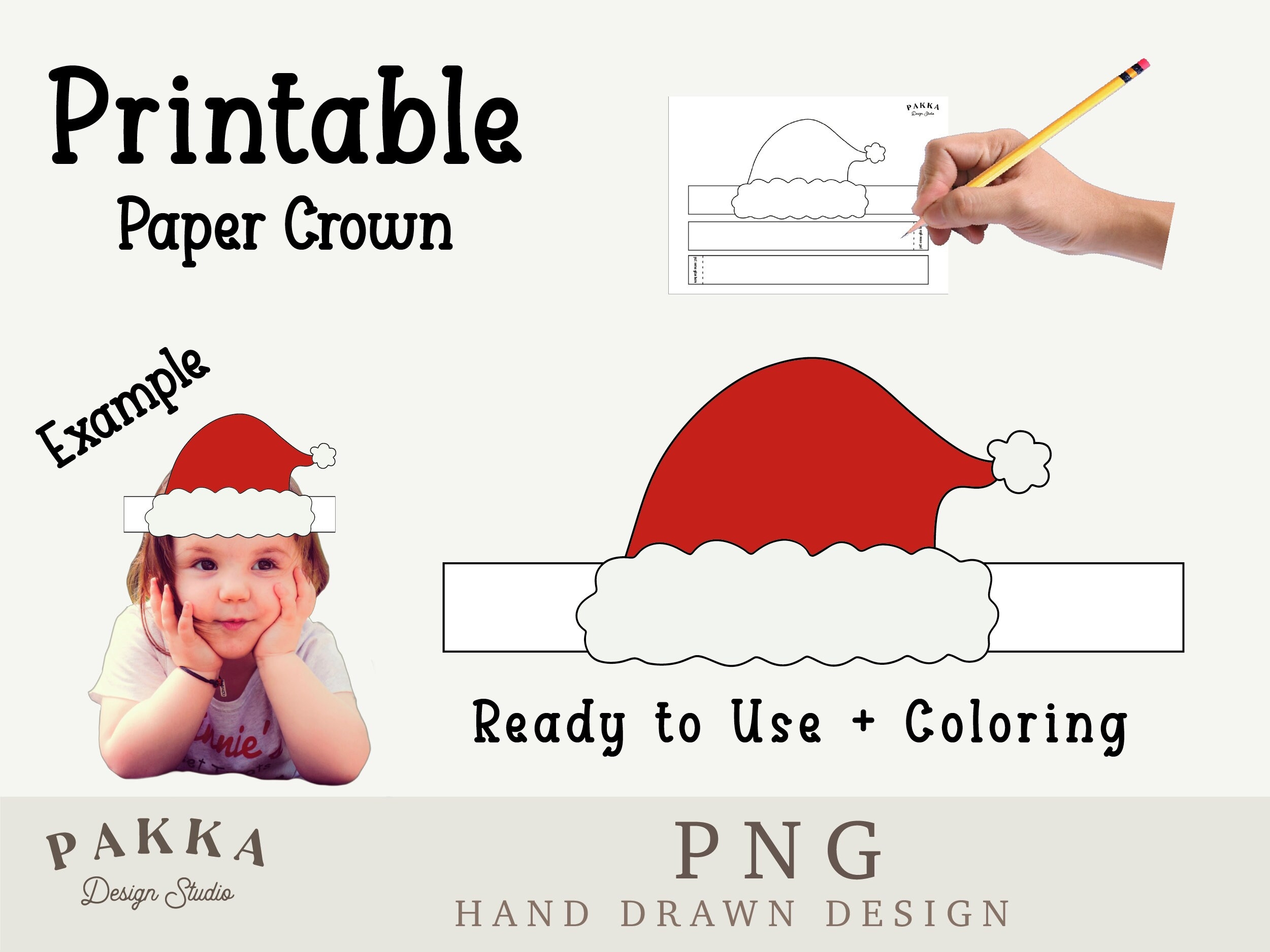 Free Printable Santa Hat Template Free Printable Santa Hat Template