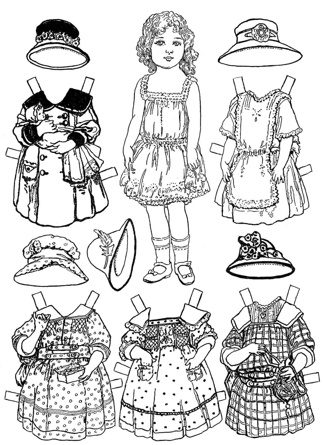 Free Printable Paper Dolls Templates