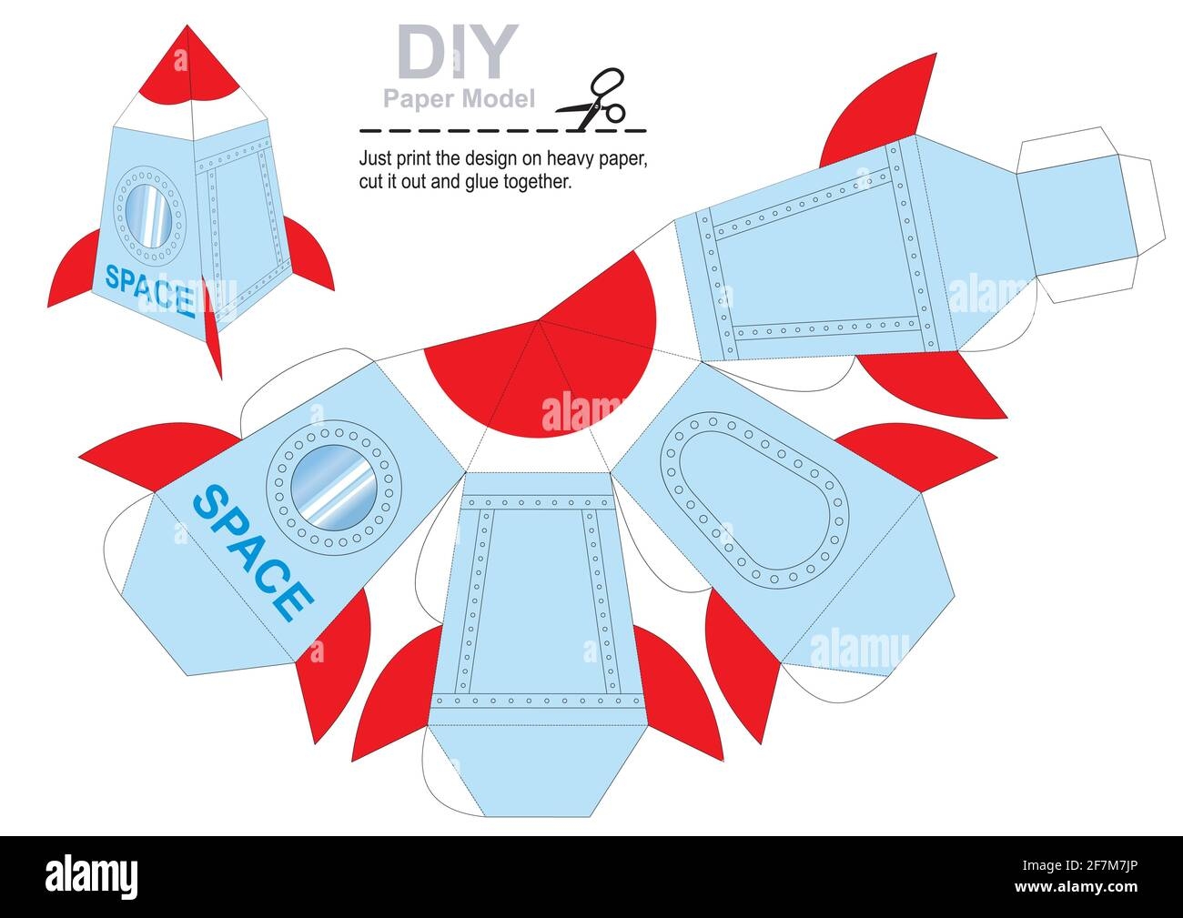 Paper Rocket Cut And Glue The Paper Spaceship Crafts Activity Worksheets Library Paper Rocket Cut And Glue The Paper Spaceship Crafts Activity Worksheets Library