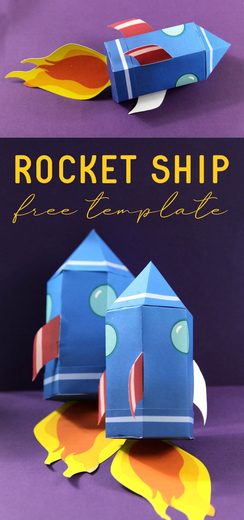 3d Rocket Template Printable Free 3d Rocket Template Printable Free