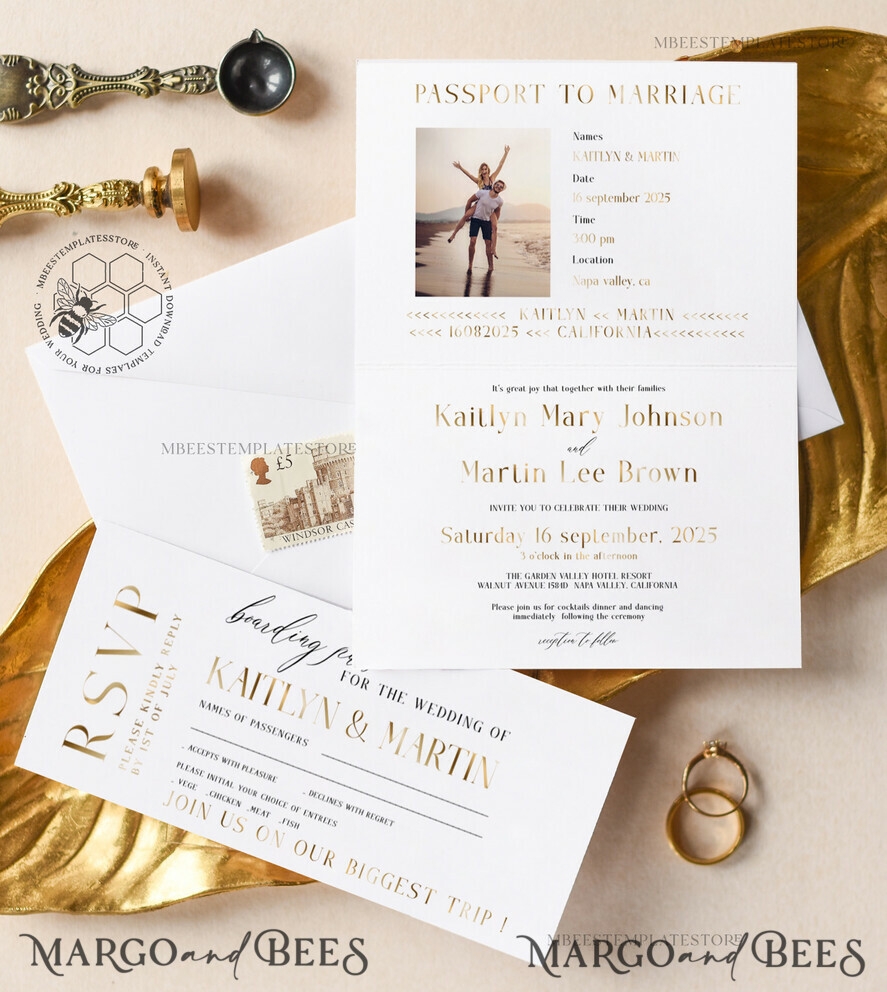 Passport Wedding Invitation Template Instant Download Destination Wedding Invites Travel Printable Template Invitations Boarding Pass 