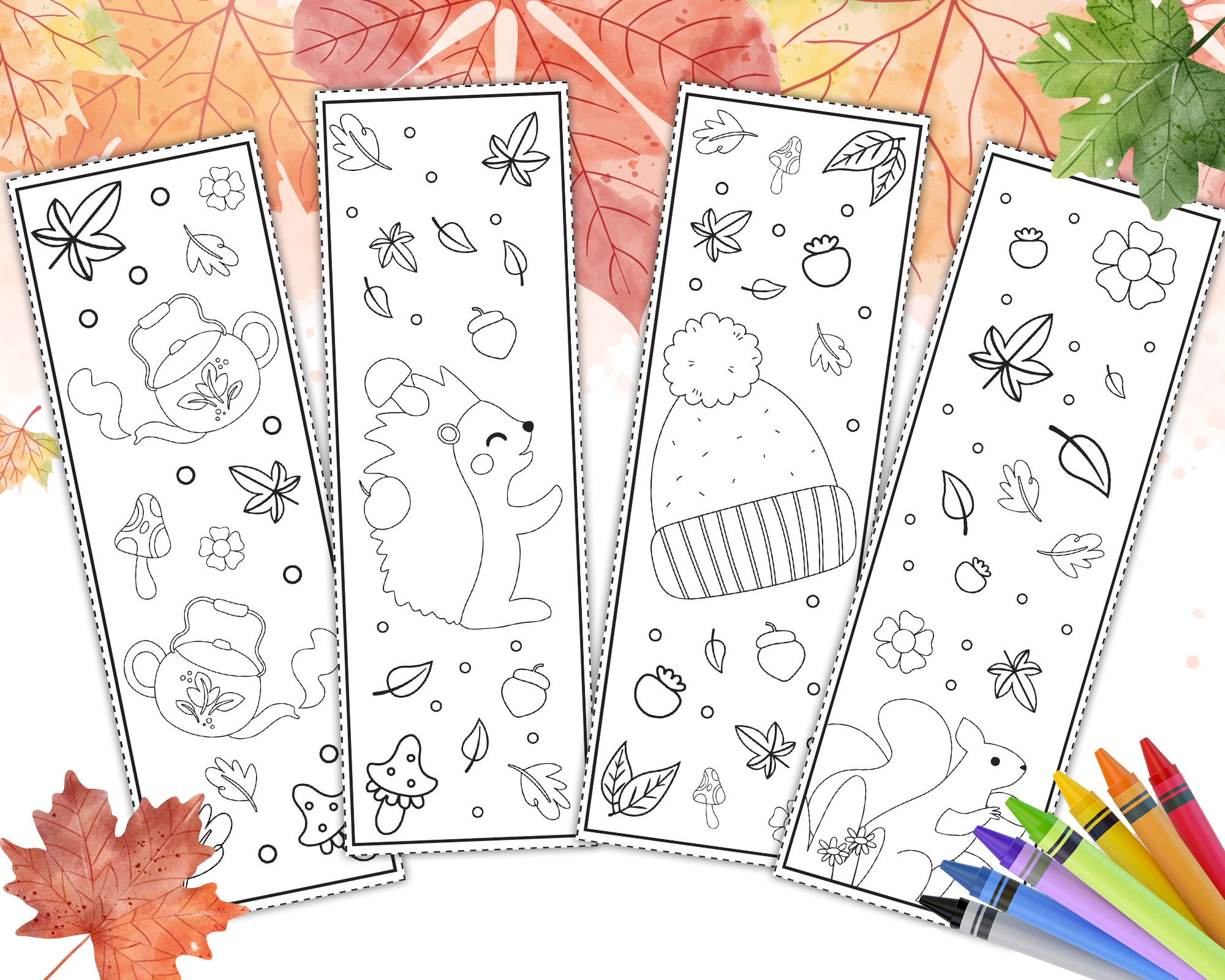 Free Printable Bookmark Templates To Color