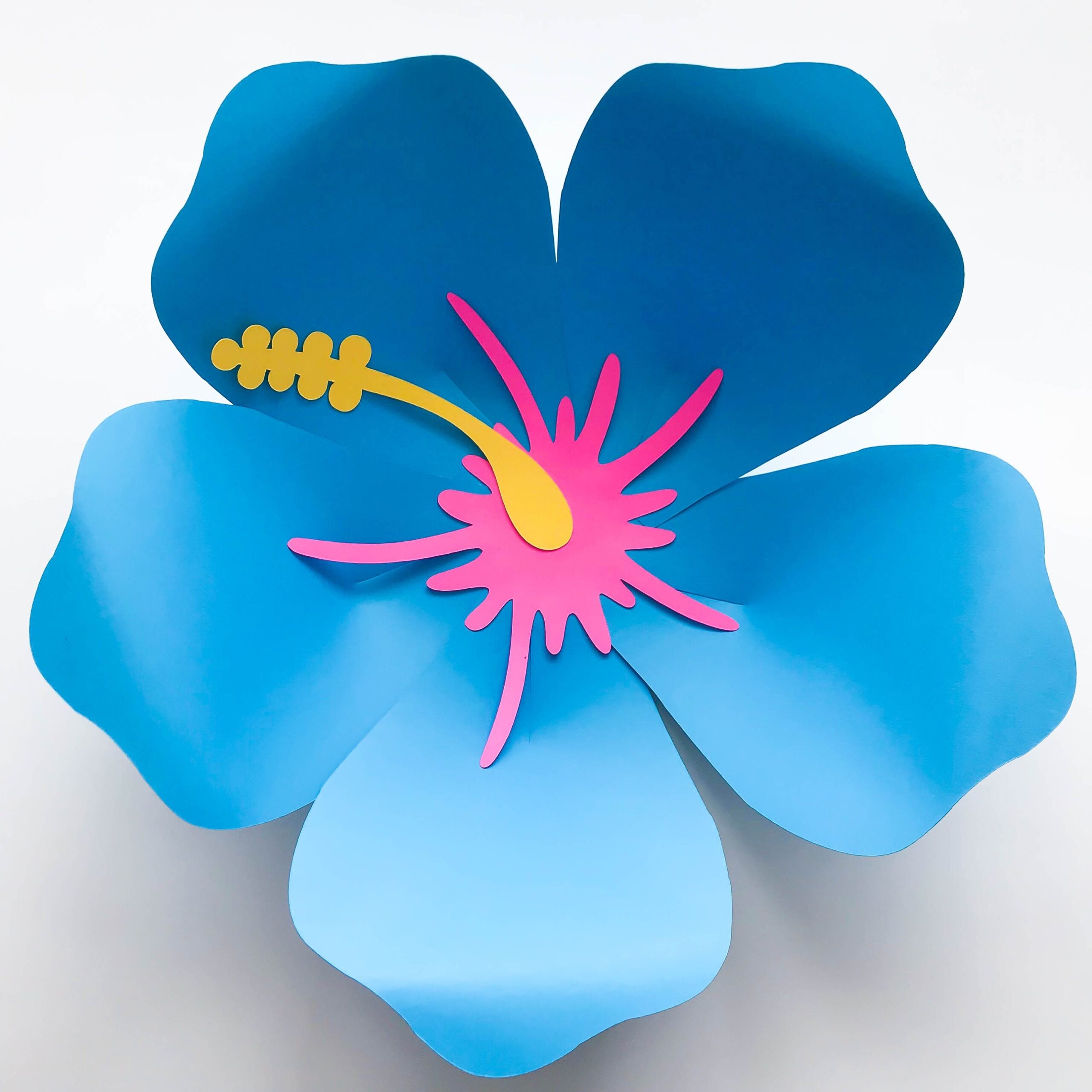 Free Printable Hibiscus Flower Template