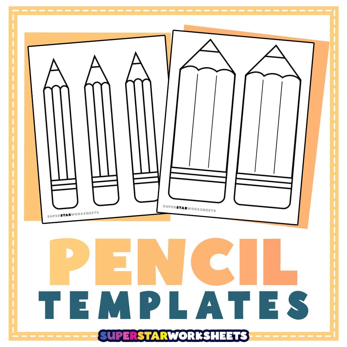 Free Printable Pencil Template