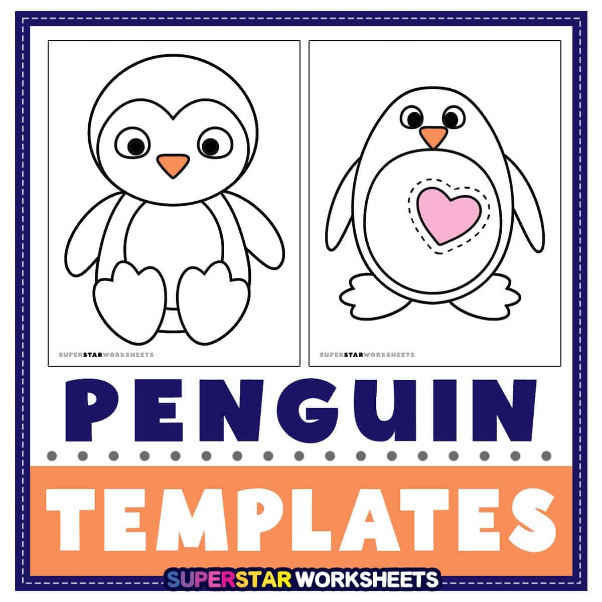 Free Printable Penguin Craft Template
