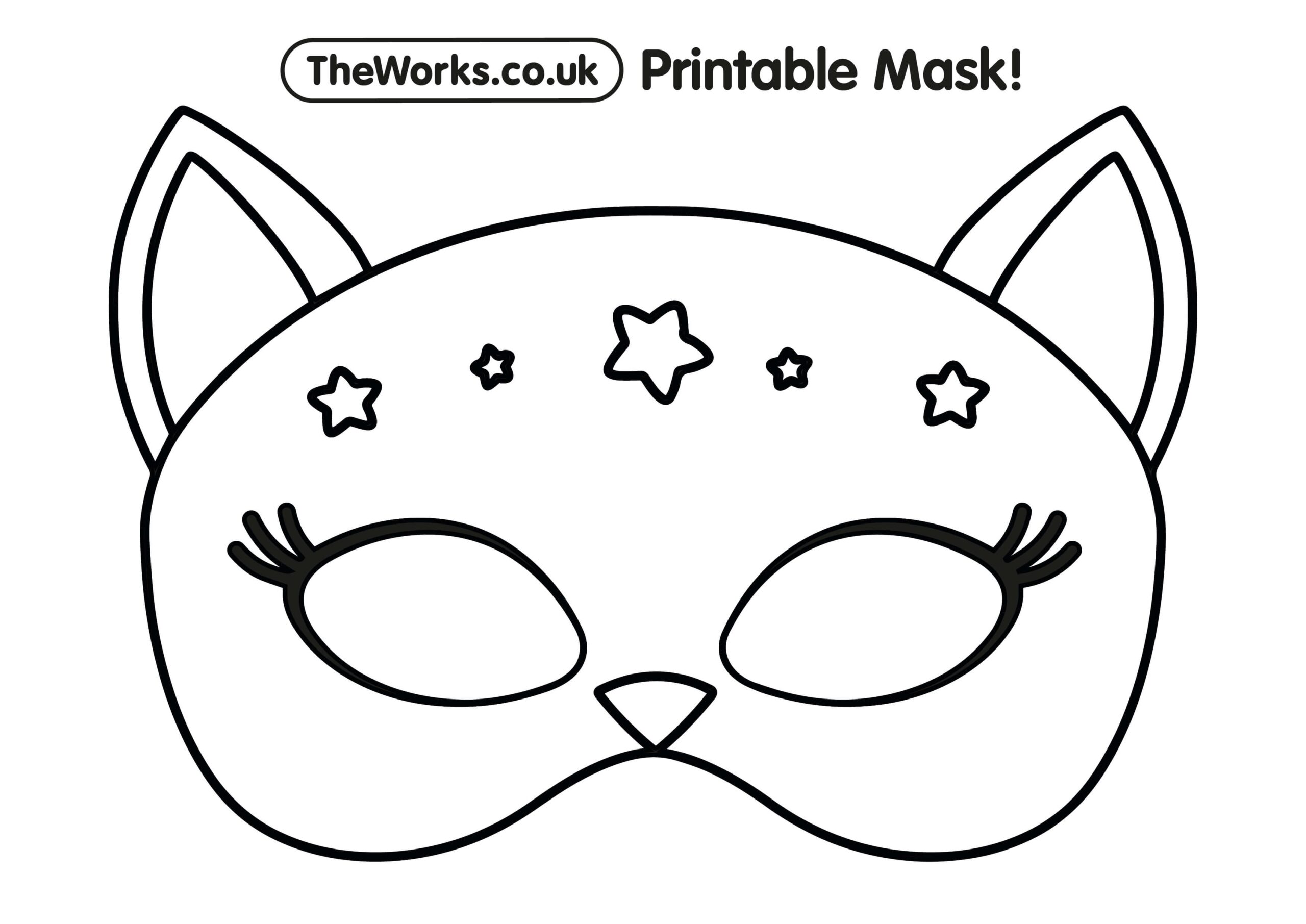 Print At Home Animal Masks The Works