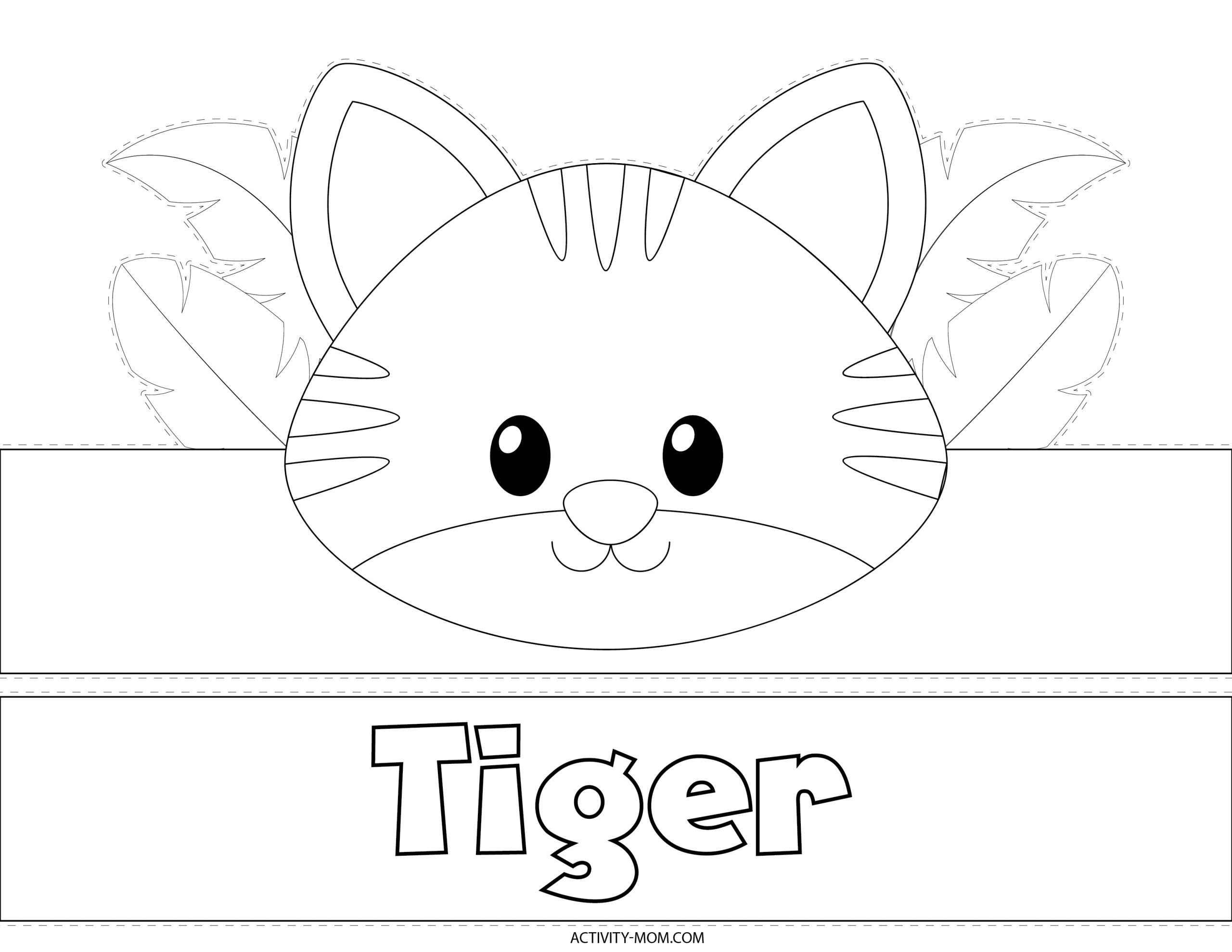 Printable Animal Crowns For Kids free The Activity Mom Printable Animal Crowns For Kids free The Activity Mom