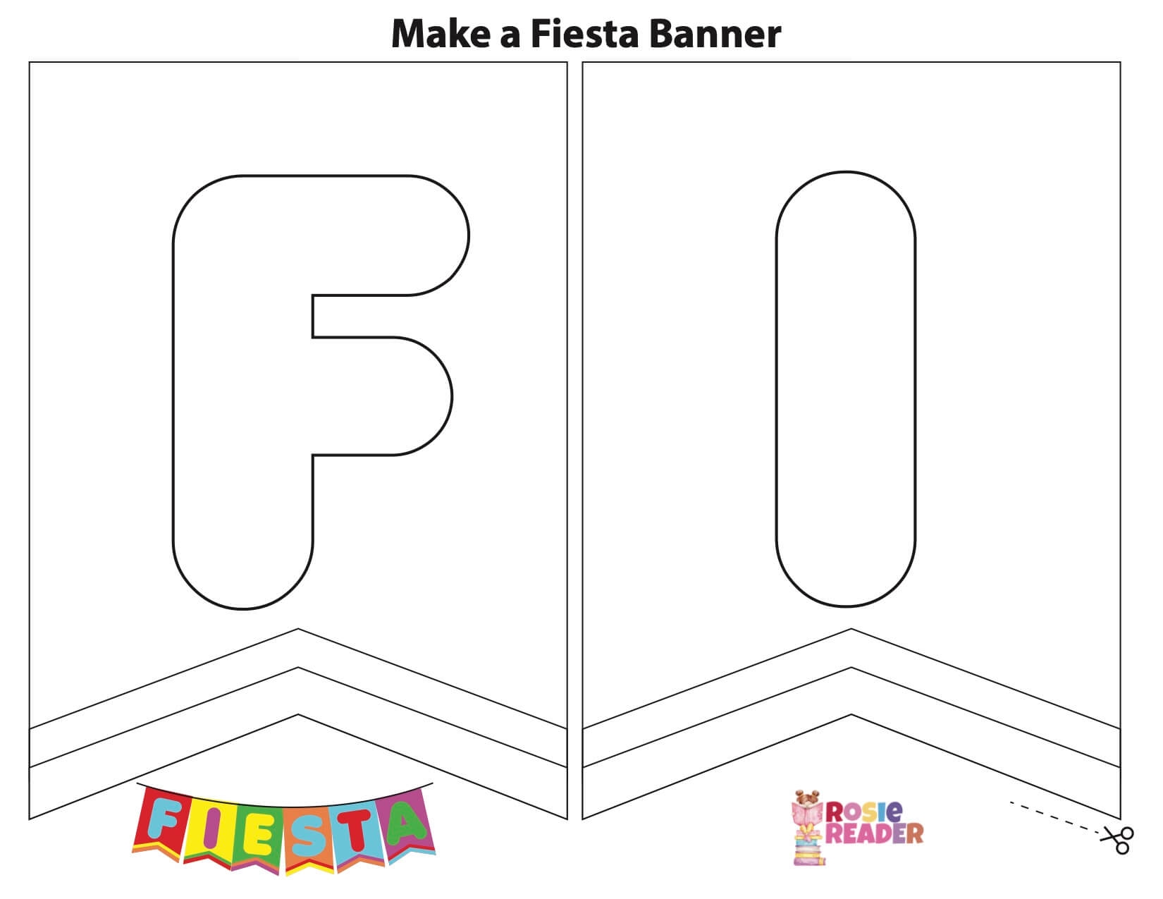 Printable Banner Template Reading Adventures For Kids Ages 3 To 5