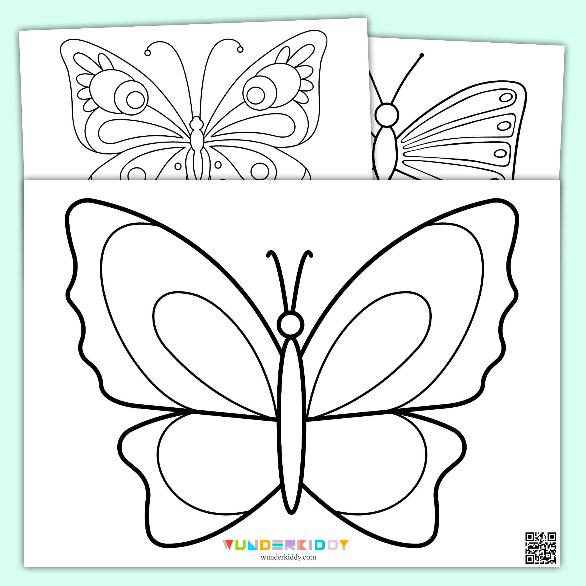 Butterfly Template Printable Free