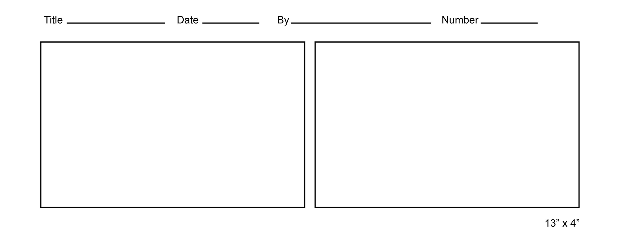 Free Printable Comic Strip Template Pdf