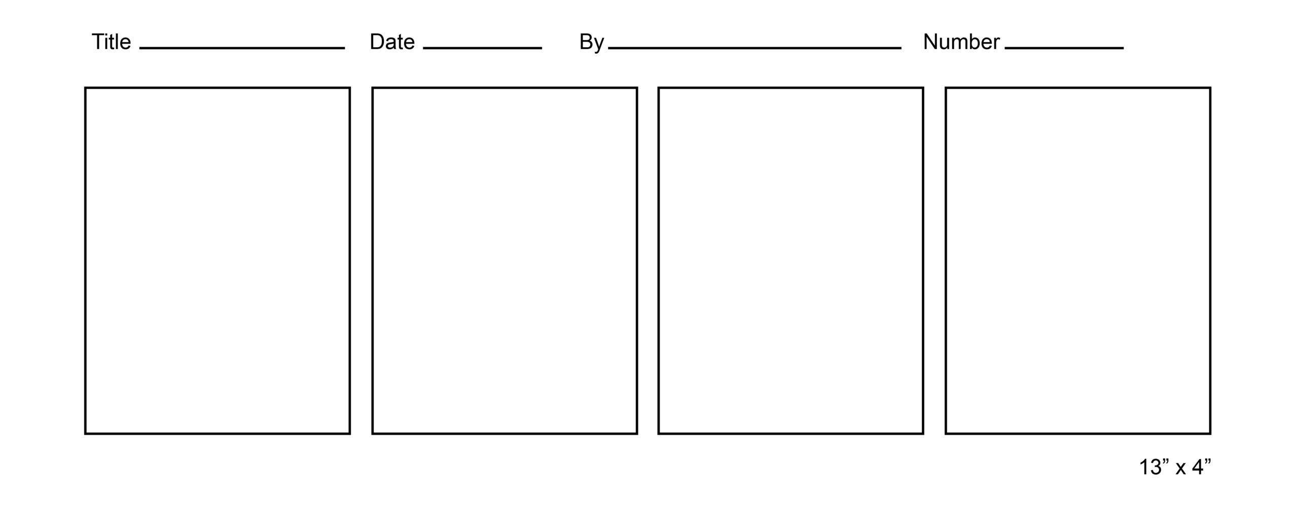 Free Printable Comic Strip Template Free Printable Comic Strip Template