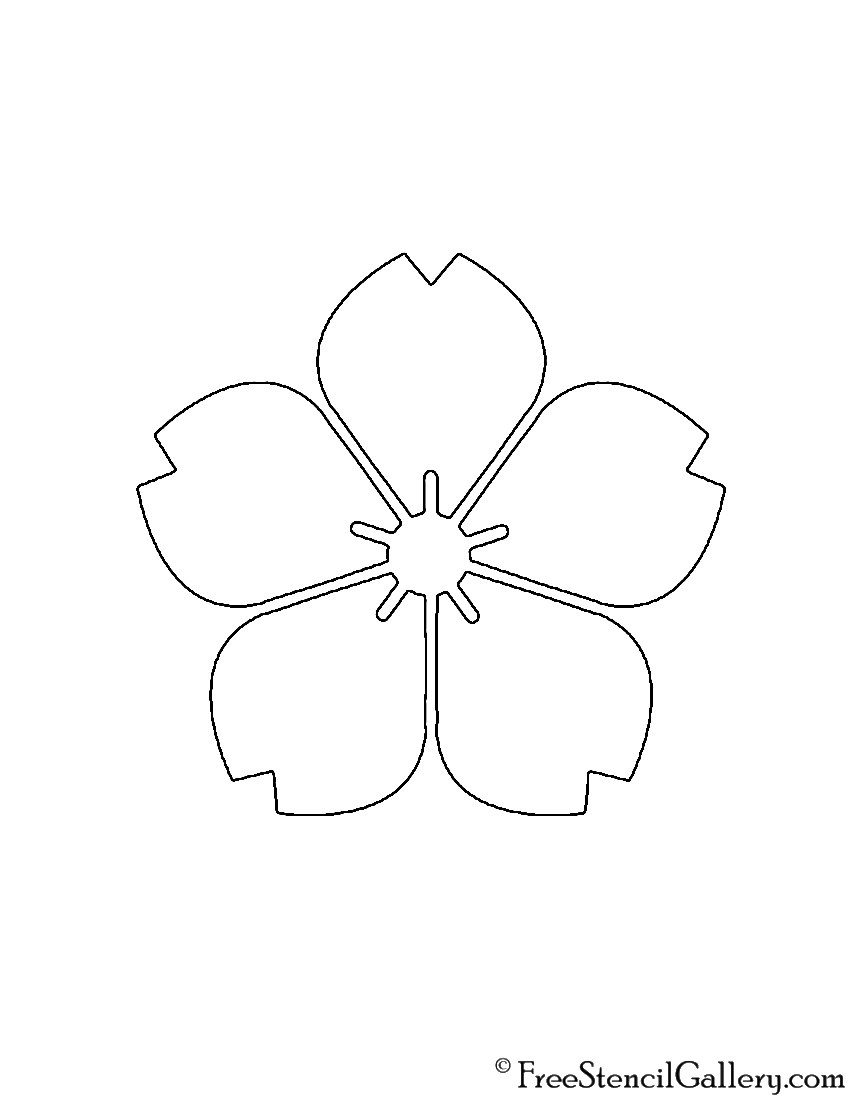 Free Flower Template Printable
