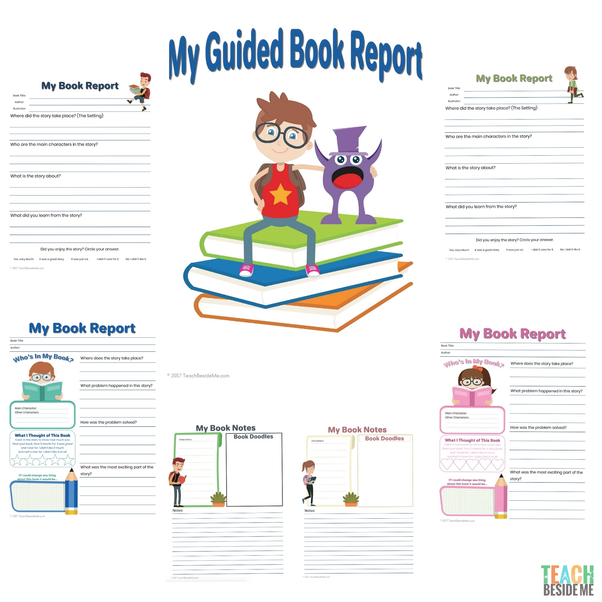 Free Printable Book Report Templates Free Printable Book Report Templates