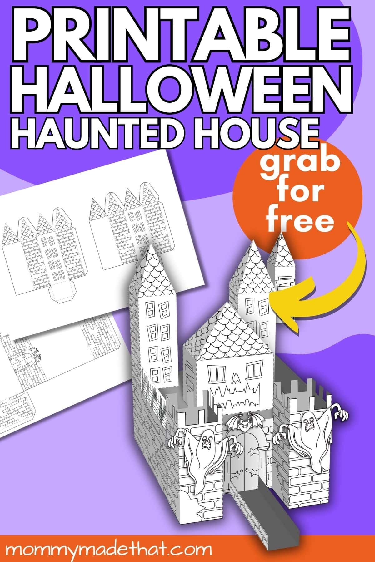 Printable Halloween House 3D Printable Spooky Castle 