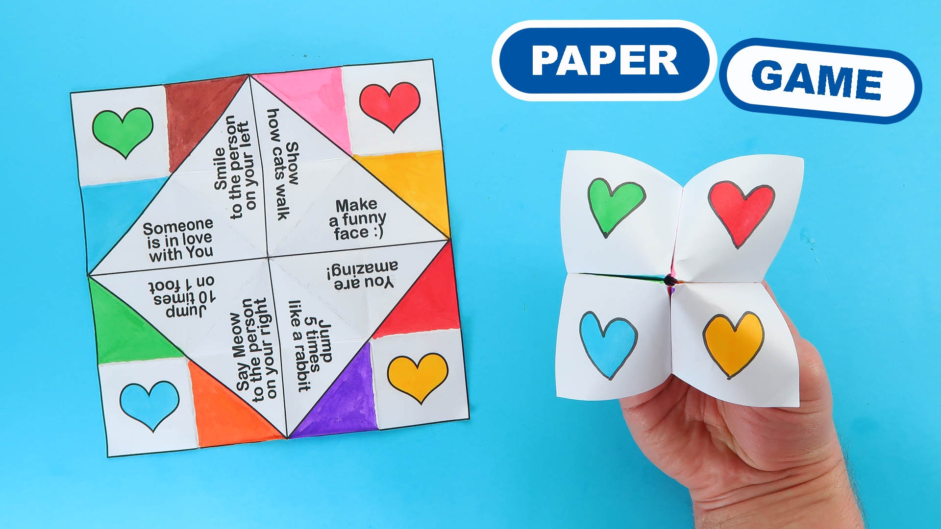 Printable Origami Fortune Teller Template Archives Turbo Fun Crafts Printable Origami Fortune Teller Template Archives Turbo Fun Crafts