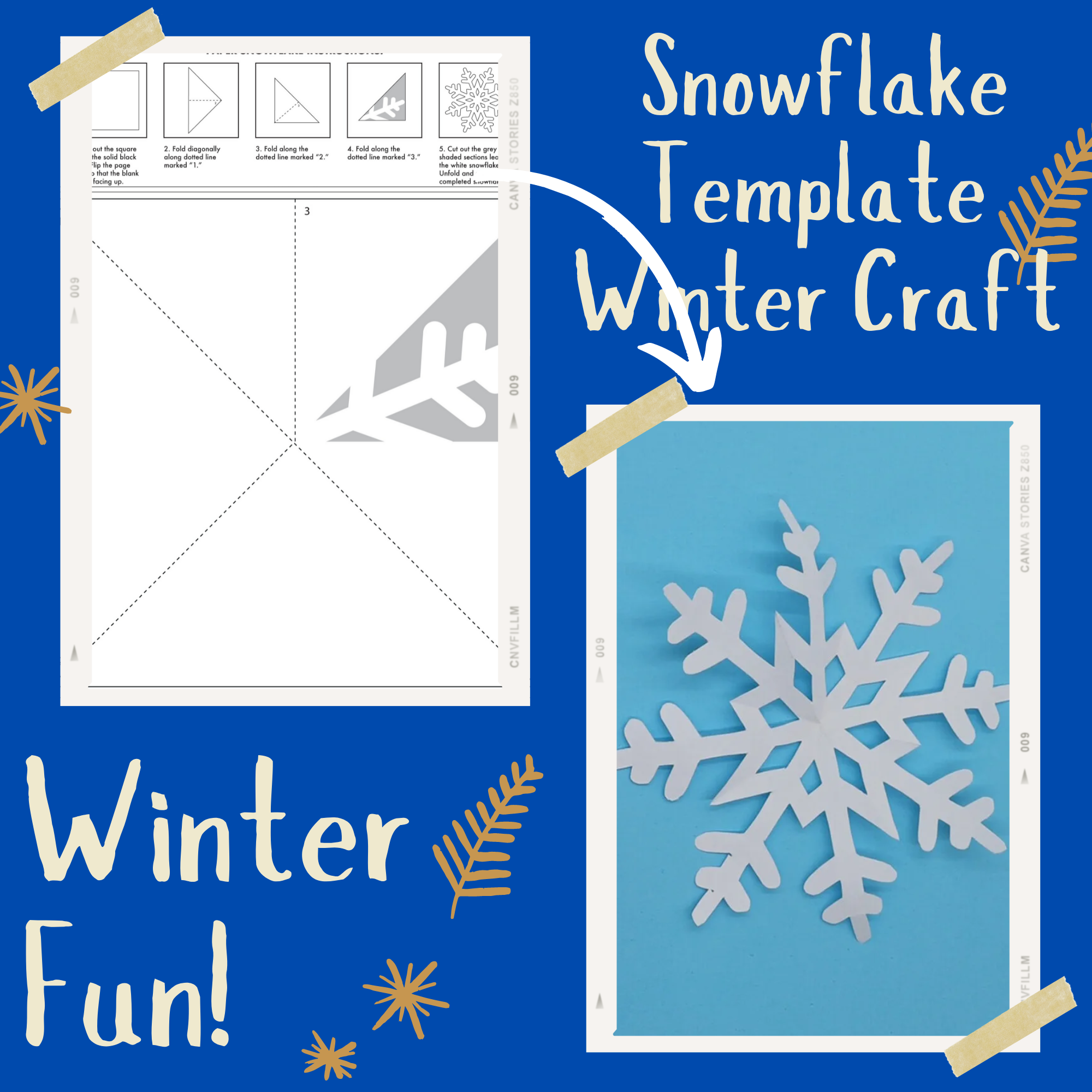 Free Printable Snowflakes Templates