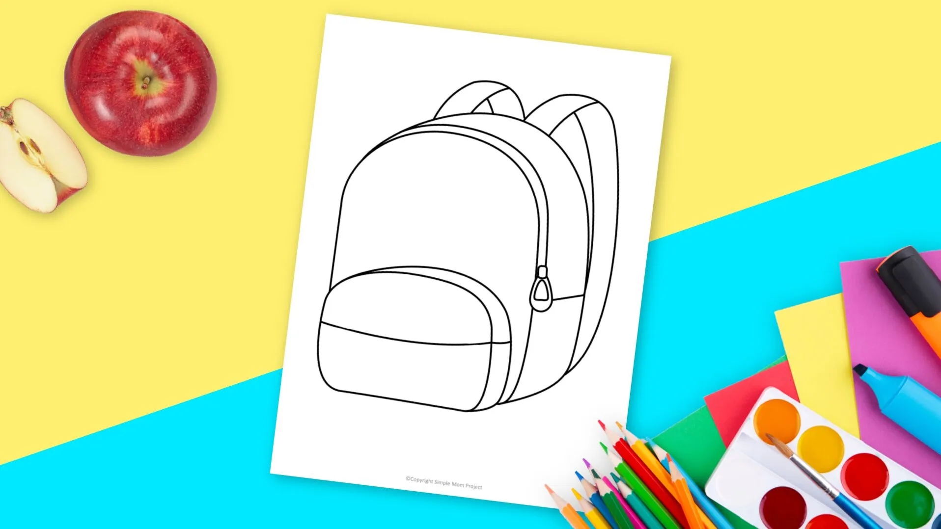 Printable School Supply Templates Simple Mom Project Printable School Supply Templates Simple Mom Project