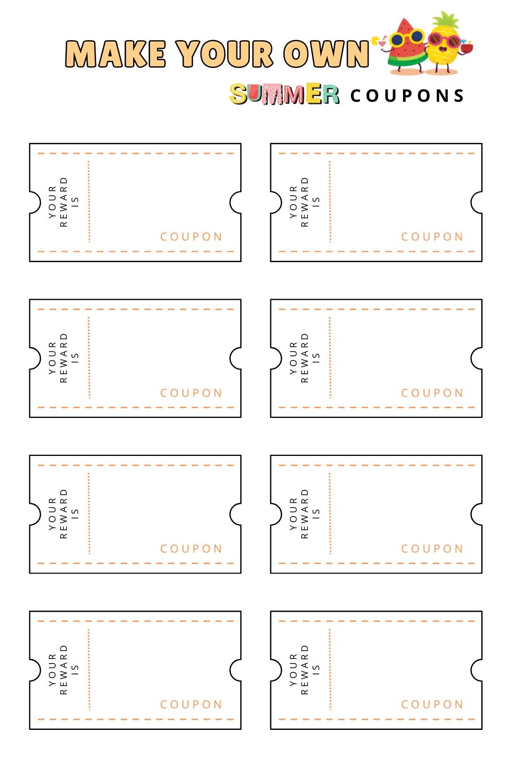 Printable Coupon Template Free Printable Coupon Template Free