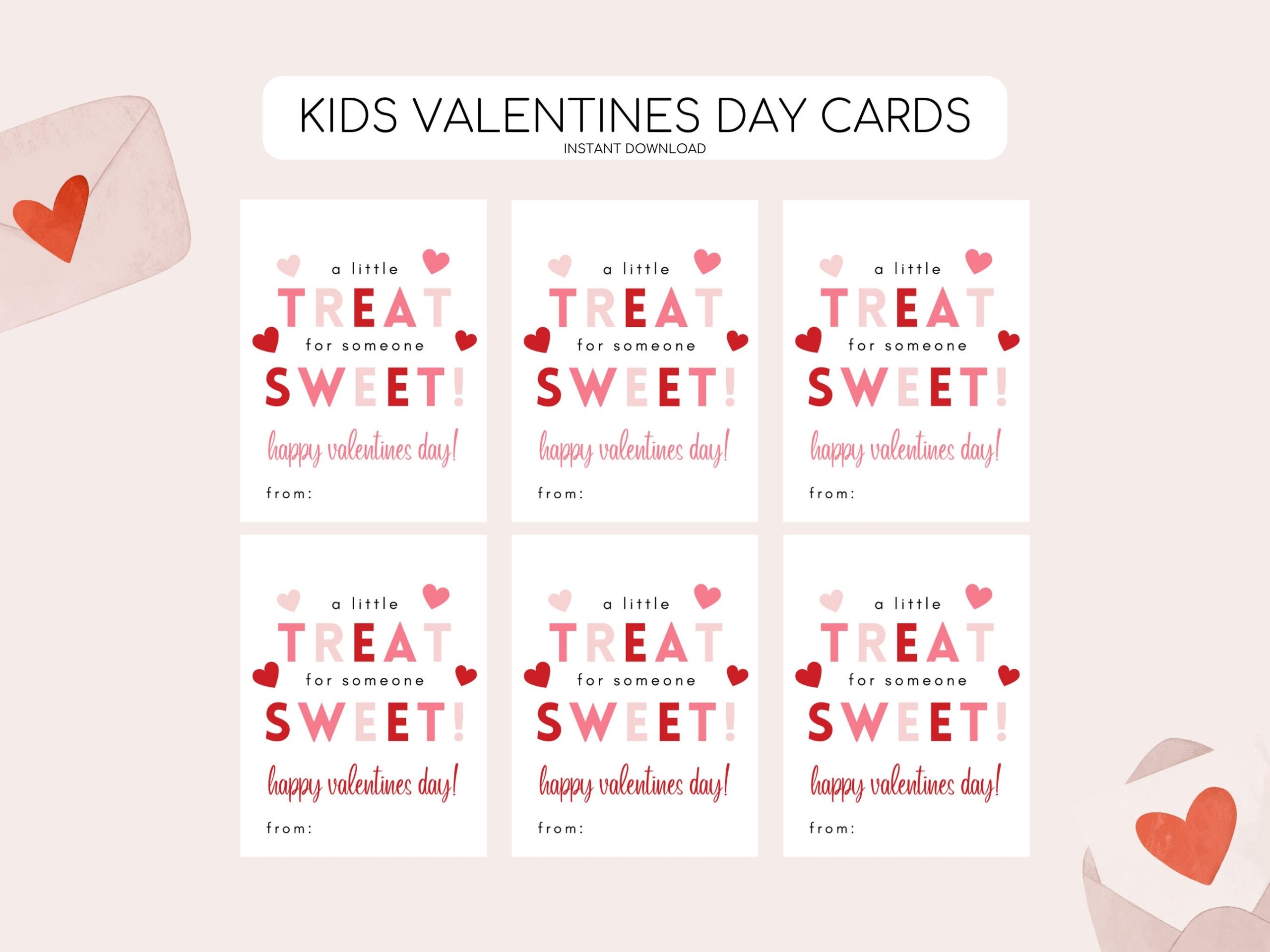 Template Free Printable Valentine Tags