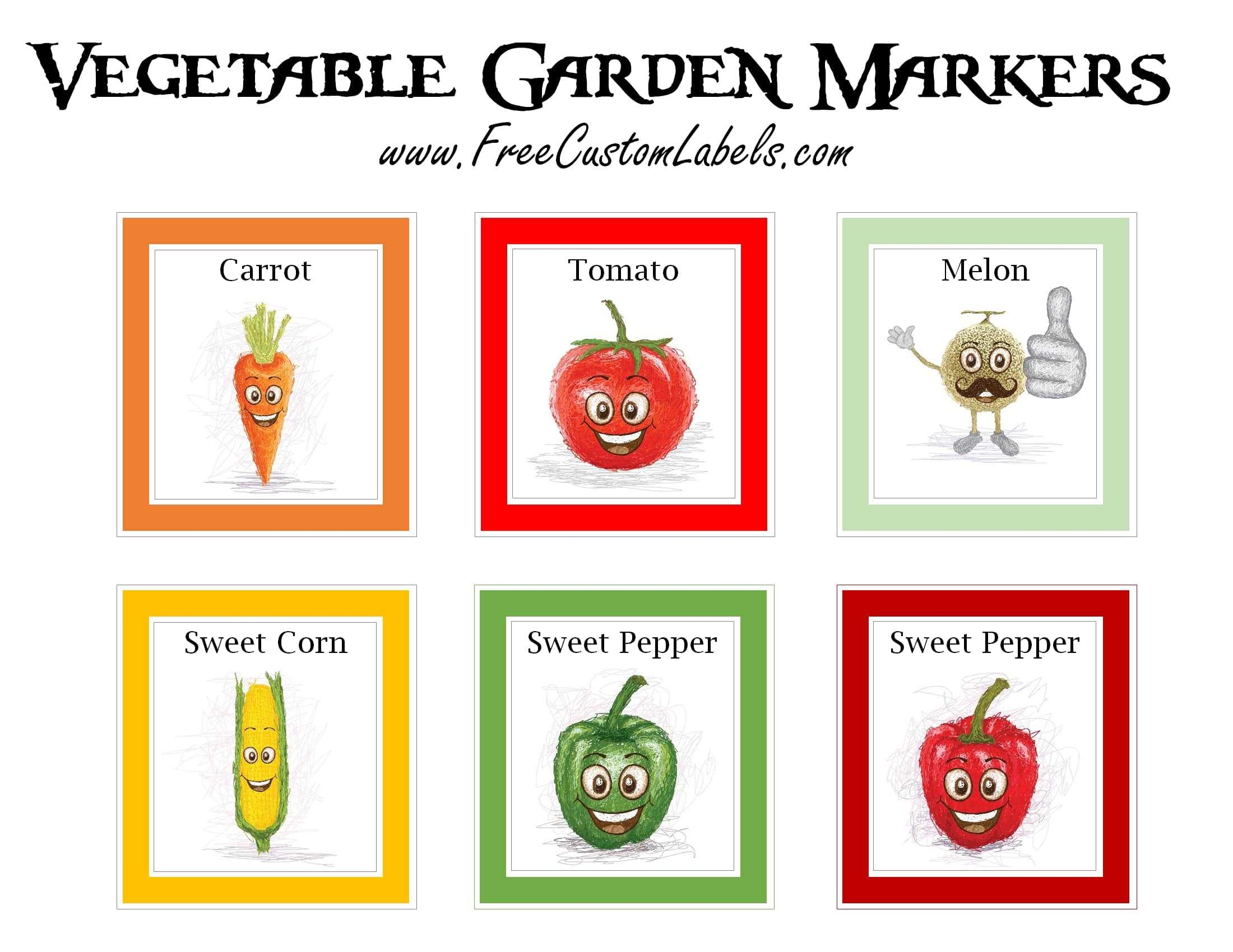 Printable Vegetable Garden Markers Free Instant Download Worksheets Library Printable Vegetable Garden Markers Free Instant Download Worksheets Library